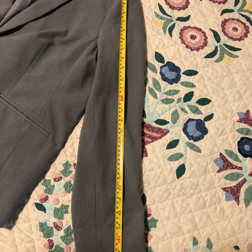 Jcrew gray cotton blazer - Picture 5 of 5